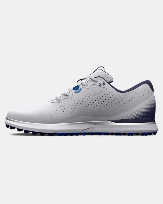 Men's UA Glide 2 Spikeless Golf Shoes in White image number 1